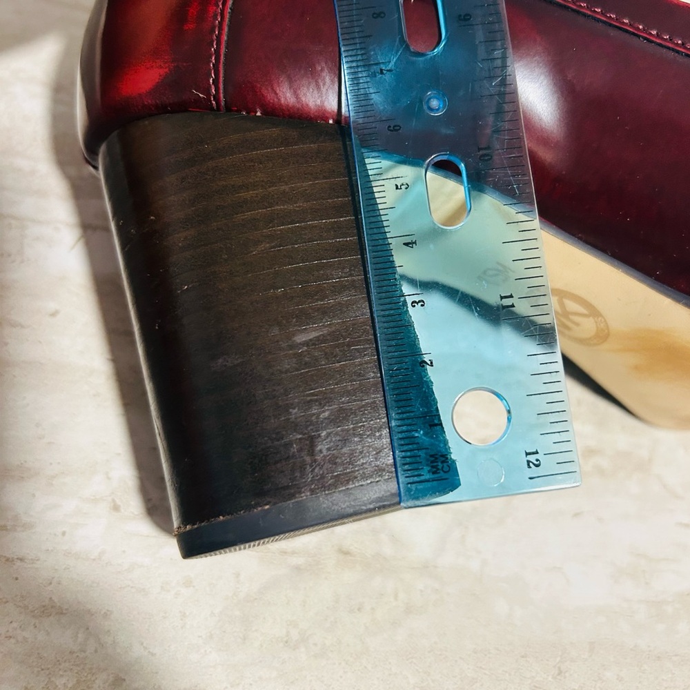 Michael Kors Deep Red Loafers - Picture 10 of 11